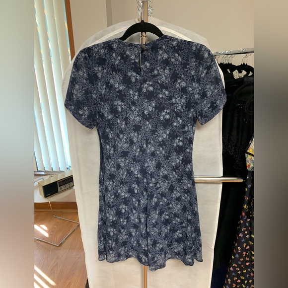 Vintage 1996 Laura Ashley Mini Dress Babydoll - Picture 3 of 6